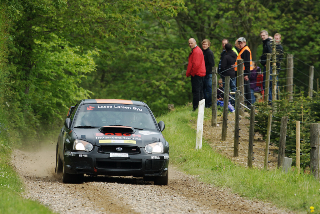 Deltagerne får masser af udfordringer i Rally Den Jyske Sparekasse.
(Foto: Johnny Pedersen)